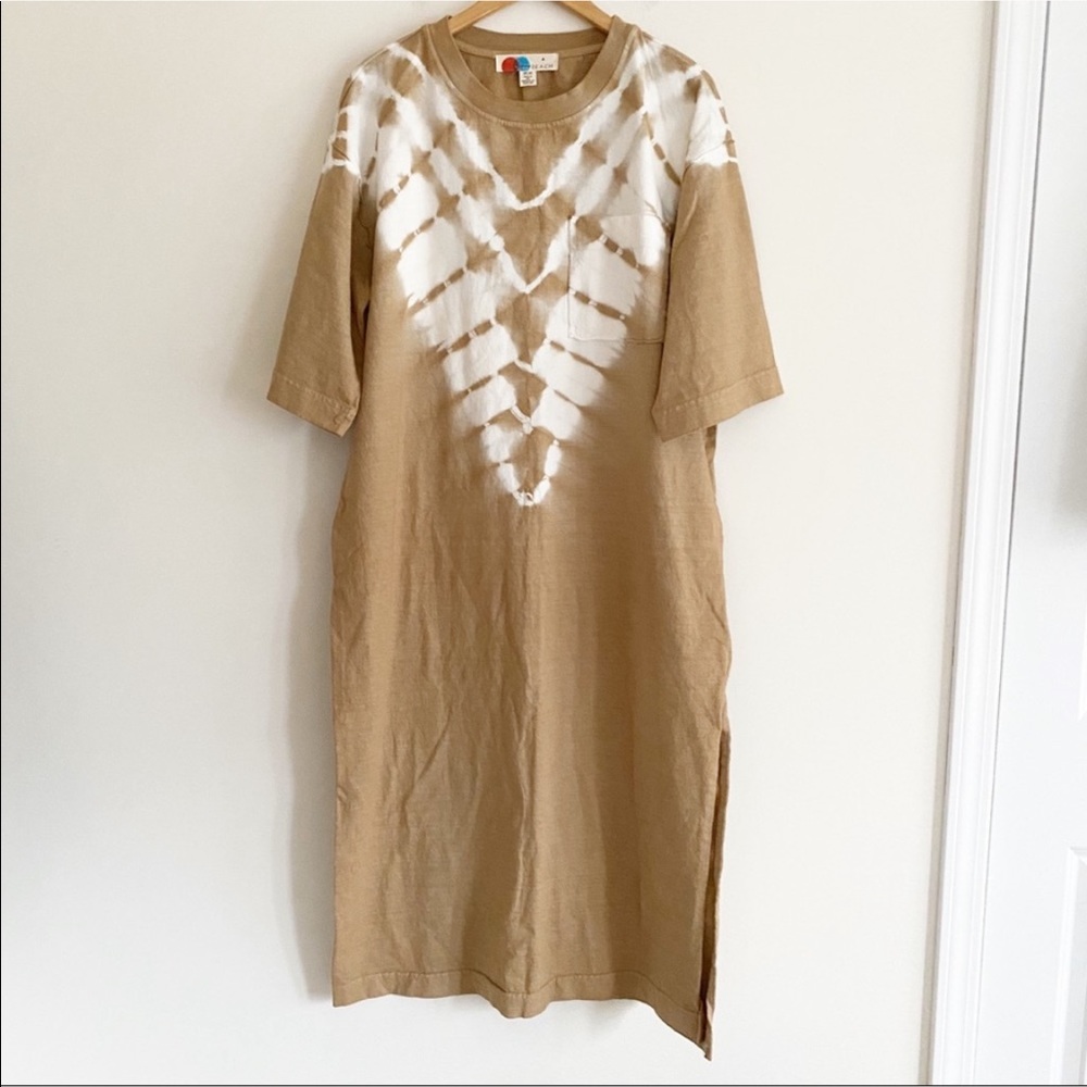 Free People Tie Dye Shirt Dress